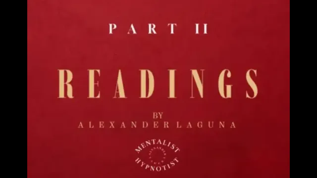 READINGS: PART 2 By Alexander Laguna (ENGLISH EBOOK) - Click Image to Close